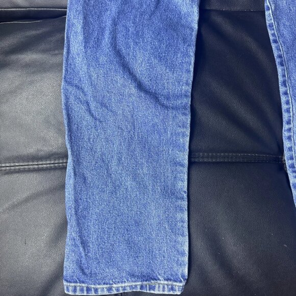 Wrangler George Strait Men's Jeans Blue Denim Straight Leg 13MGSHD Cowboy 33x34 - Picture 8 of 14